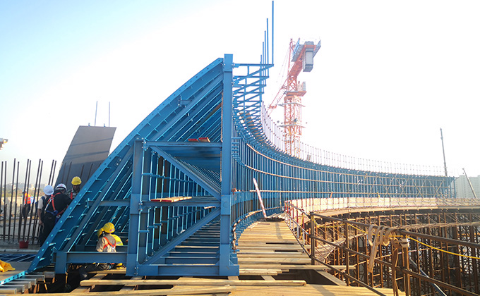 衢州體育中心大環(huán)梁鋼模板 衢州體育中心大環(huán)梁鋼模板